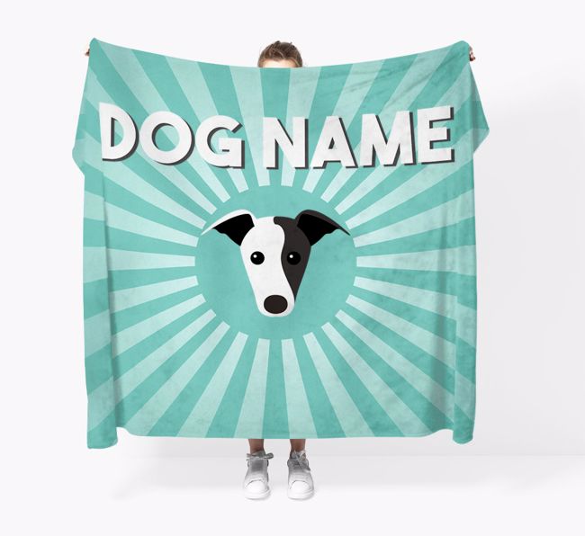 Sun Rays: Personalised {breedFullName} Throw Blanket